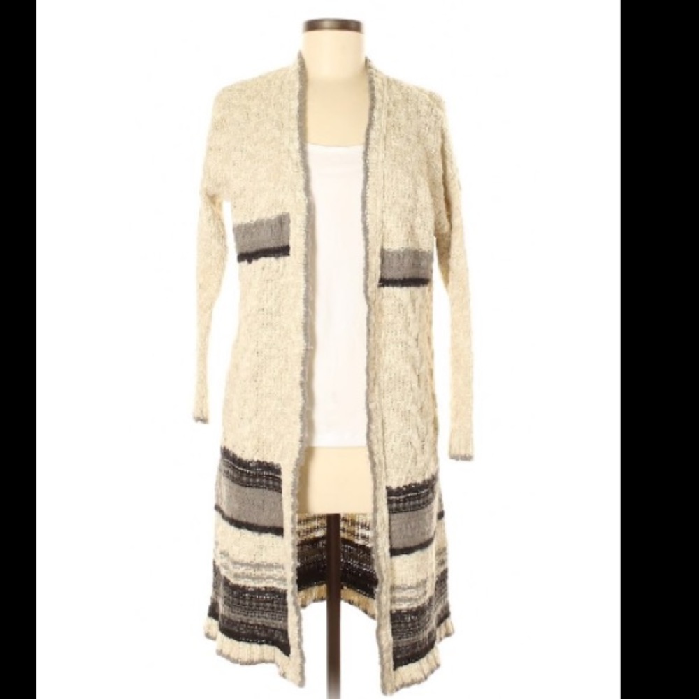 Urban outfitters - Ecoté beige knit cover up